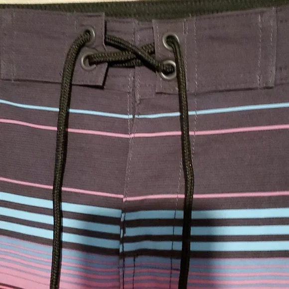 Tie Waist Swim Trunks NWT - Picture 3 of 6